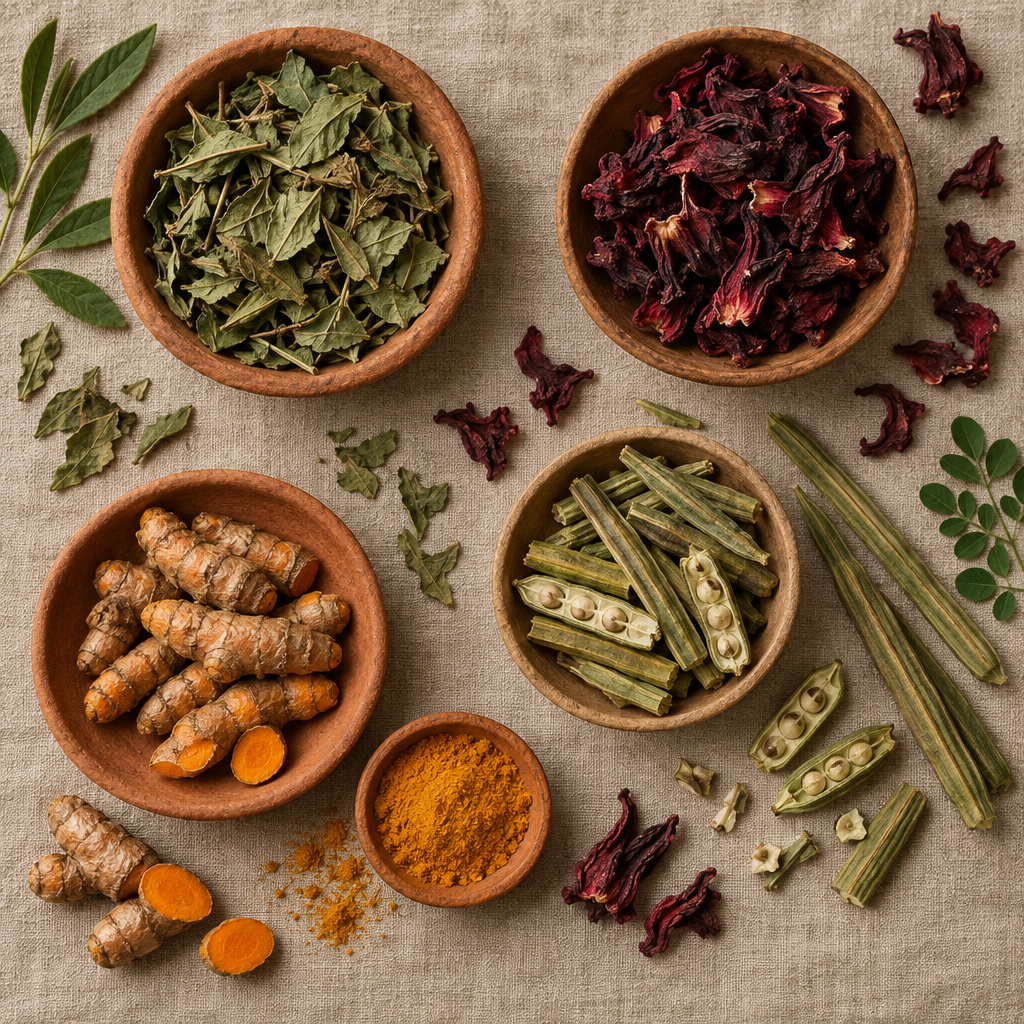 Cuisine & infusions — tisanes et épices du Bénin