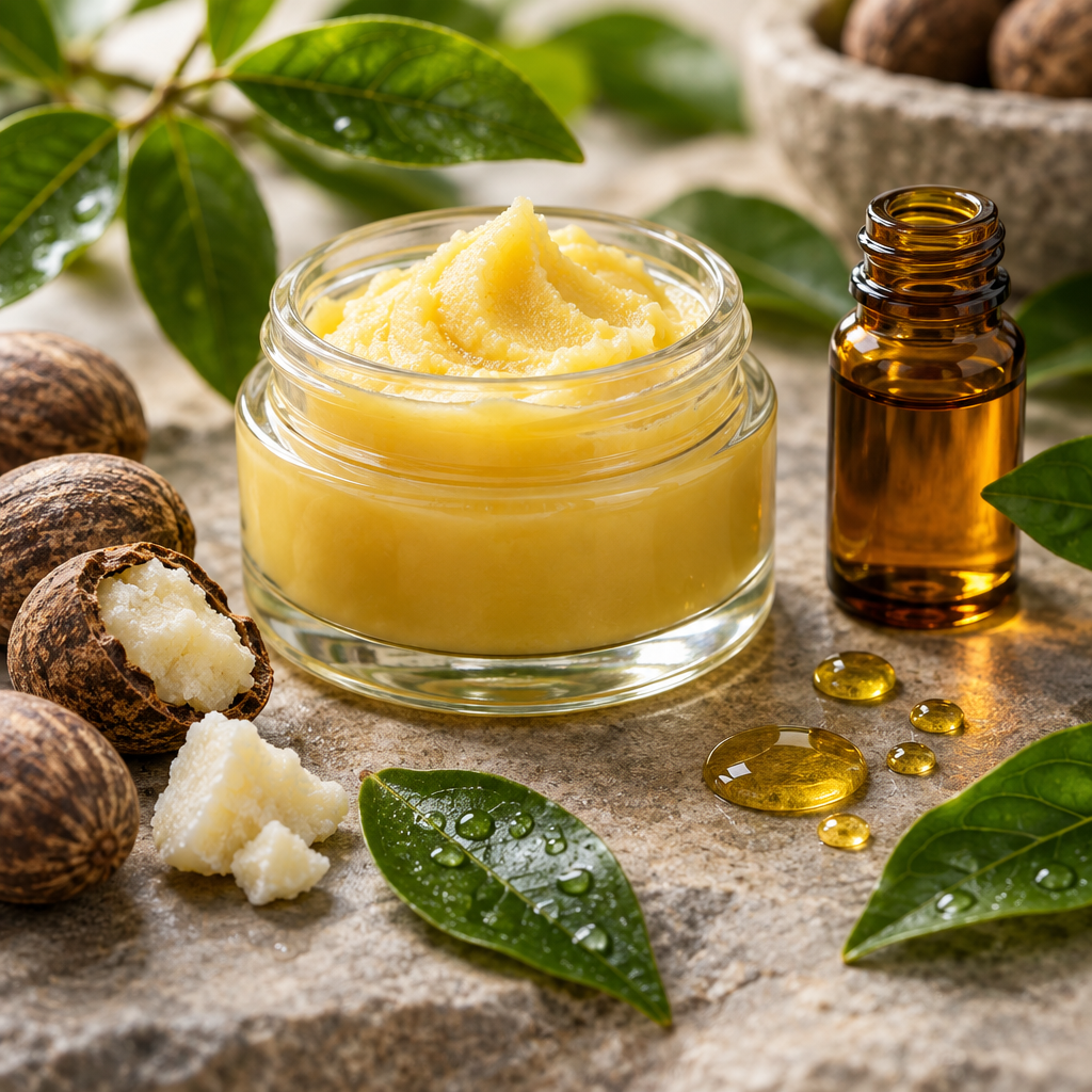 Soins & huiles — karité, huiles végétales et de massage